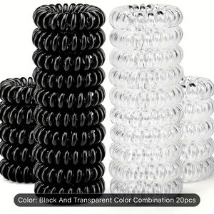 20 Piece Spiral Hair Ties